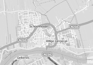 Kaartweergave van Stukadoorsbedrijf in Schoonhoven