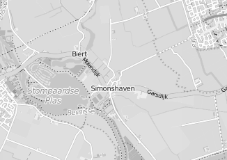 Kaartweergave van Shell in Simonshaven