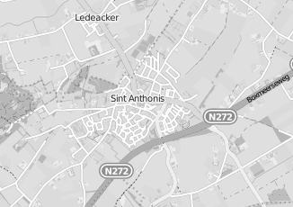 Kaartweergave van Land en tuinbouw in Sint anthonis