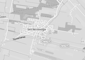 Kaartweergave van Jellesma in Sint Nicolaasga