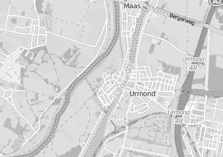 Kaartweergave van Verhuur woonruimte in Urmond