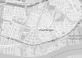Kaartweergave van Plantsoenendienst gemeentewerken in Vlaardingen
