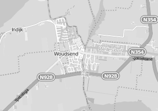 Kaartweergave van Verhuisbedrijf de jong in Woudsend